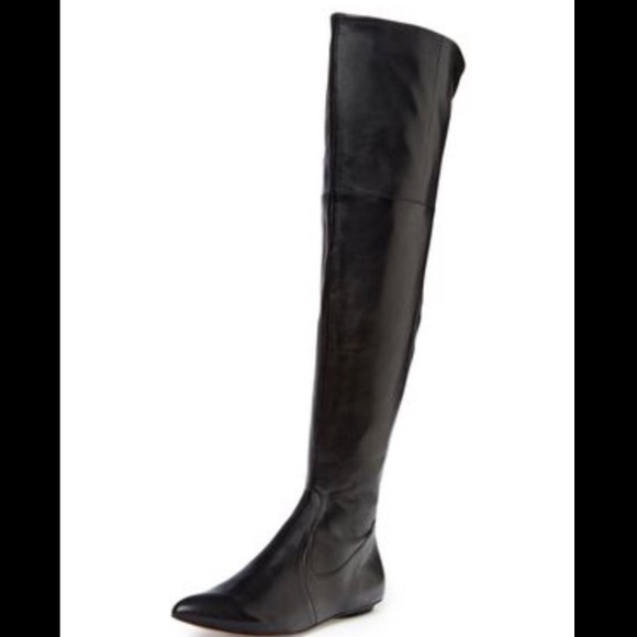 renvy Shoes - Black Over the knee boots